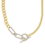 Suzanne Mixed Link Dual Tone Chain Necklace