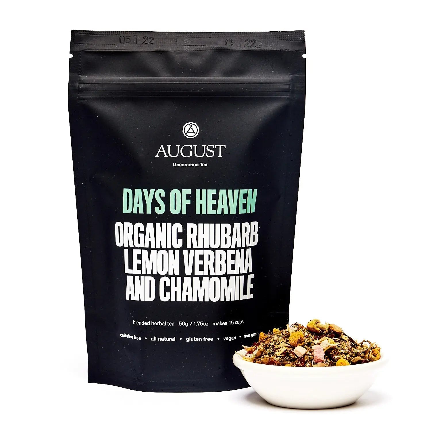 Days of Heaven - Rhubarb Verbena Chamomile Tea (Caffeine Free) Secondary image