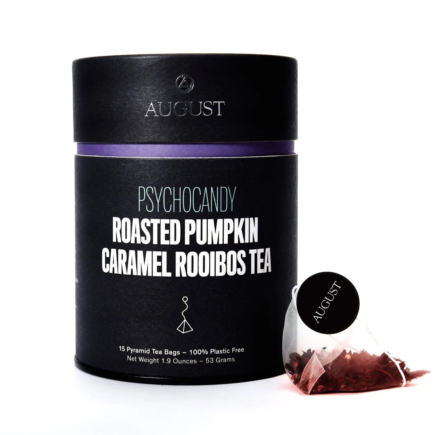 Psychocandy - Roasted Pumpkin Caramel Rooibos Tea (Caffeine Free) (15 Tea Bags) Main image