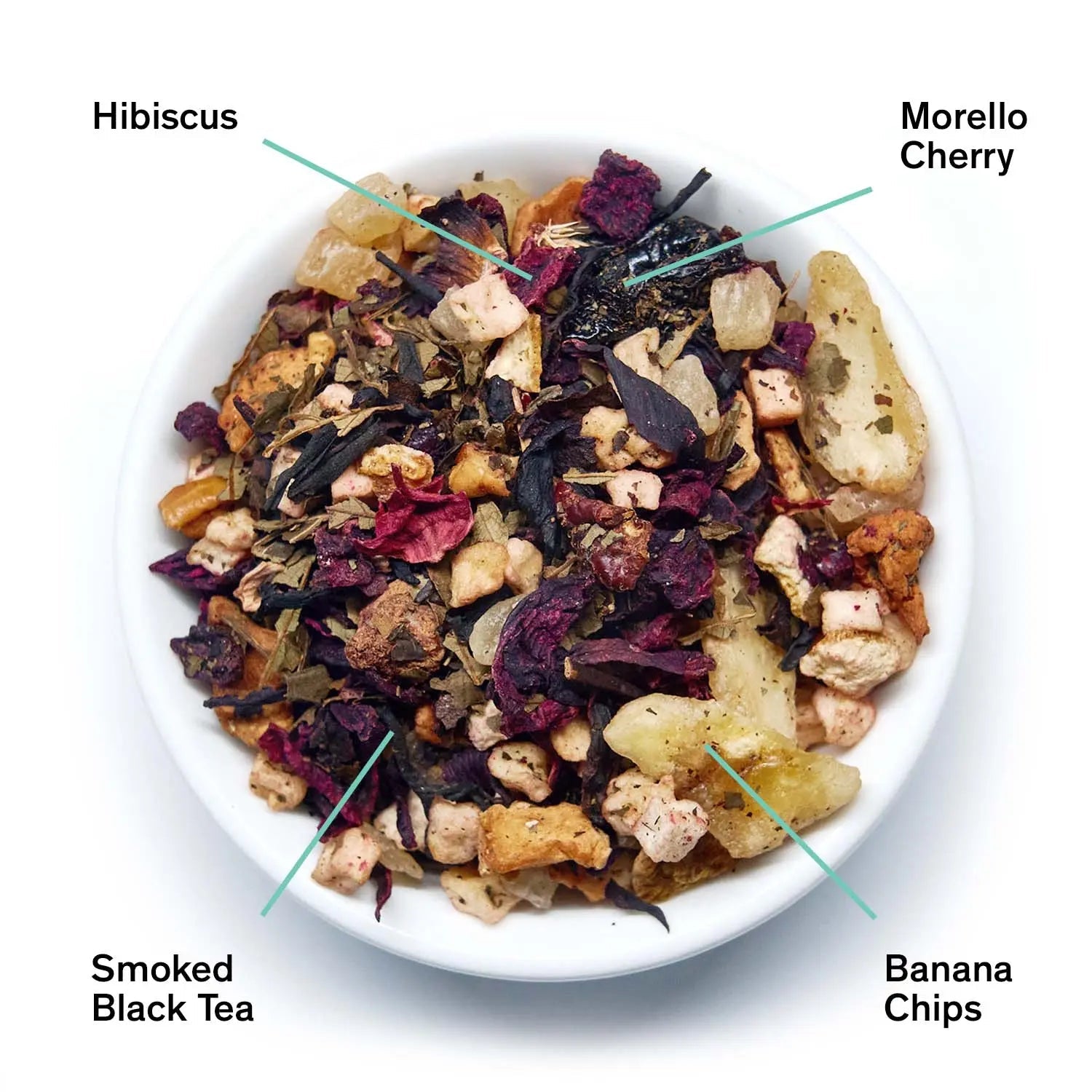 Mojave - Smoky Hibiscus Cherry Tea (Very Low Caffeine) Main image