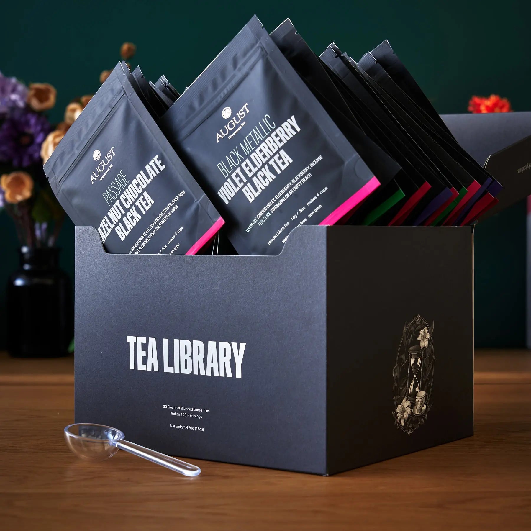 Tea Library - Deluxe 30 Tea Sampler. Gotta taste em all! Secondary image