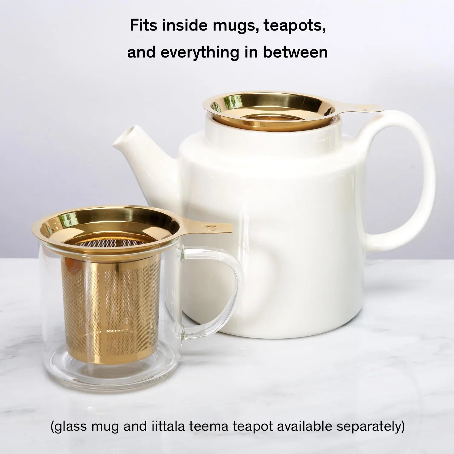 One Cup Infuser - Ditch the tea ball, this infuser is a game changer. Secondary image