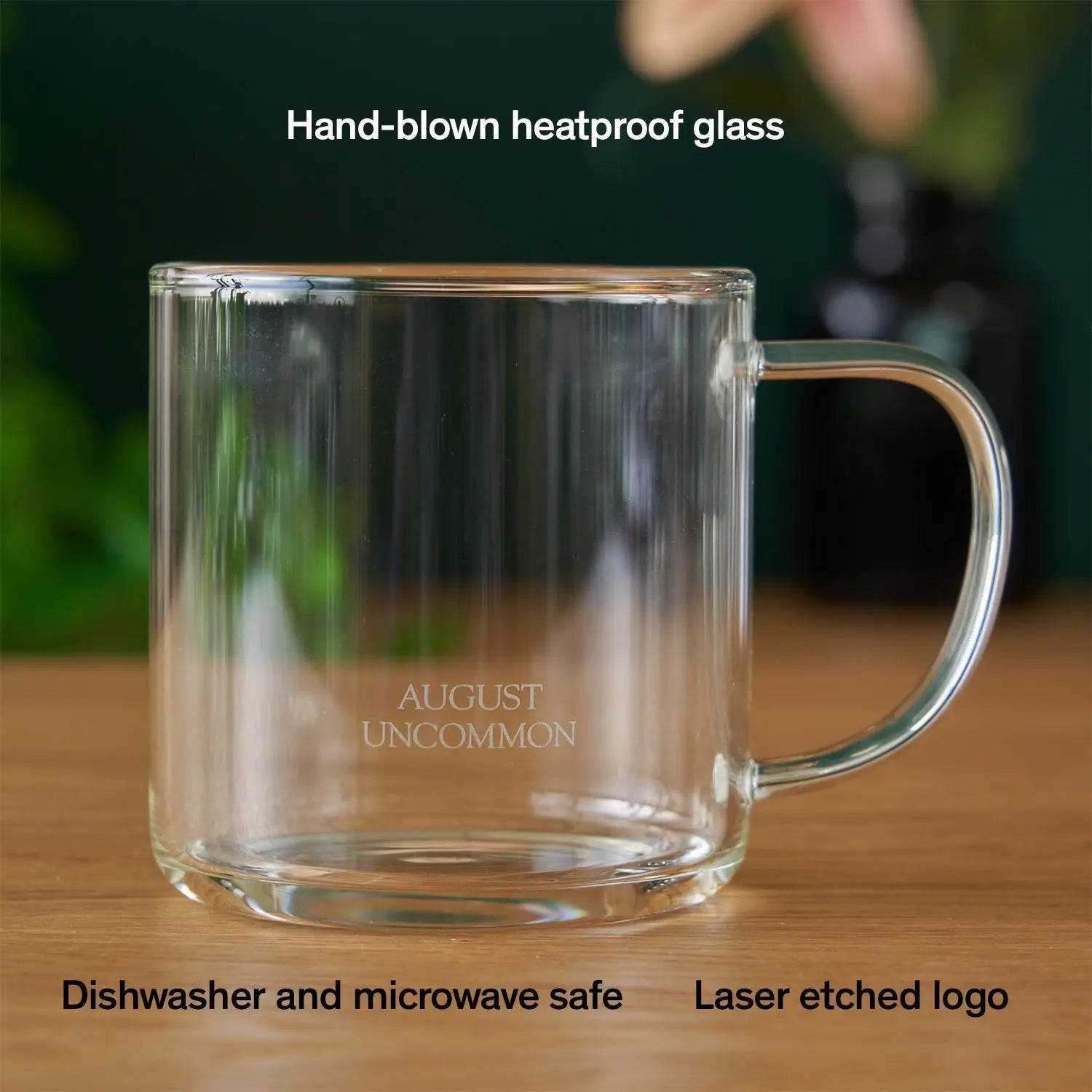 Glass Mug - Clear Elegance Secondary image