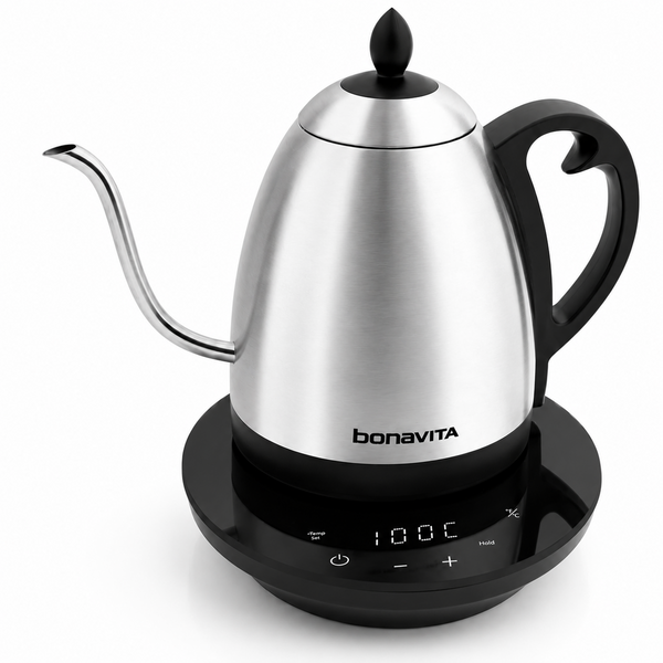 Bonavita Cosmopolitan 1.0L Gooseneck Precision Temperature Electric Kettle
