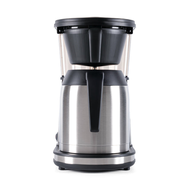 Connoisseur 8-Cup Drip Coffee Brewer One-Touch with Thermal Carafe and Hanging Basket - SCA Certified Home Brewer
