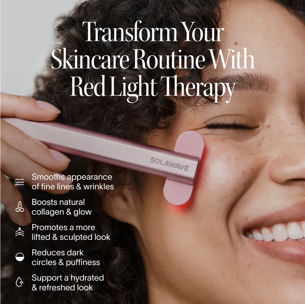 4-in-1 Red Light Therapy Wand & Activating Serum Kit Secondary image