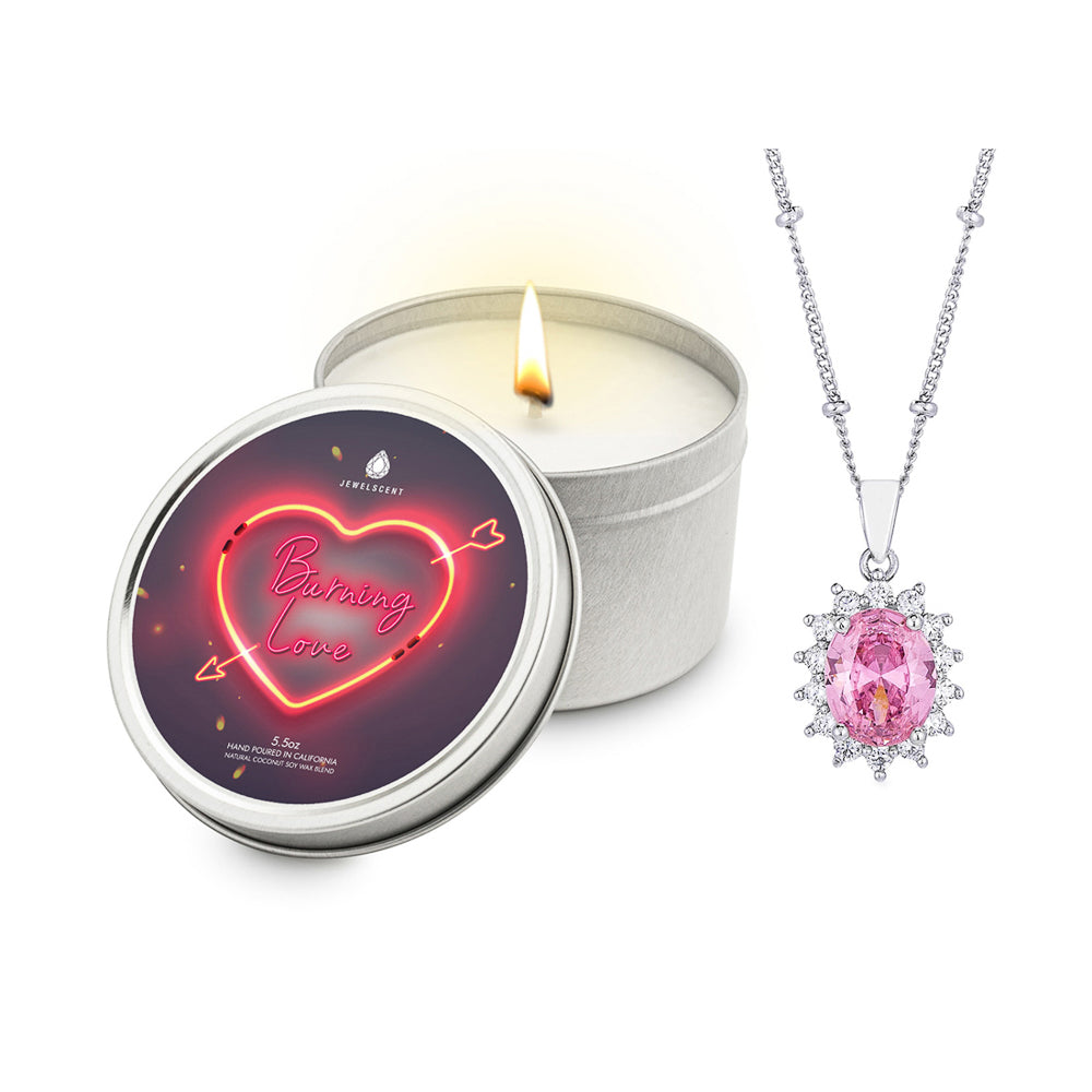 Burning Love 5.5oz Tin Jewelry Candle Main image