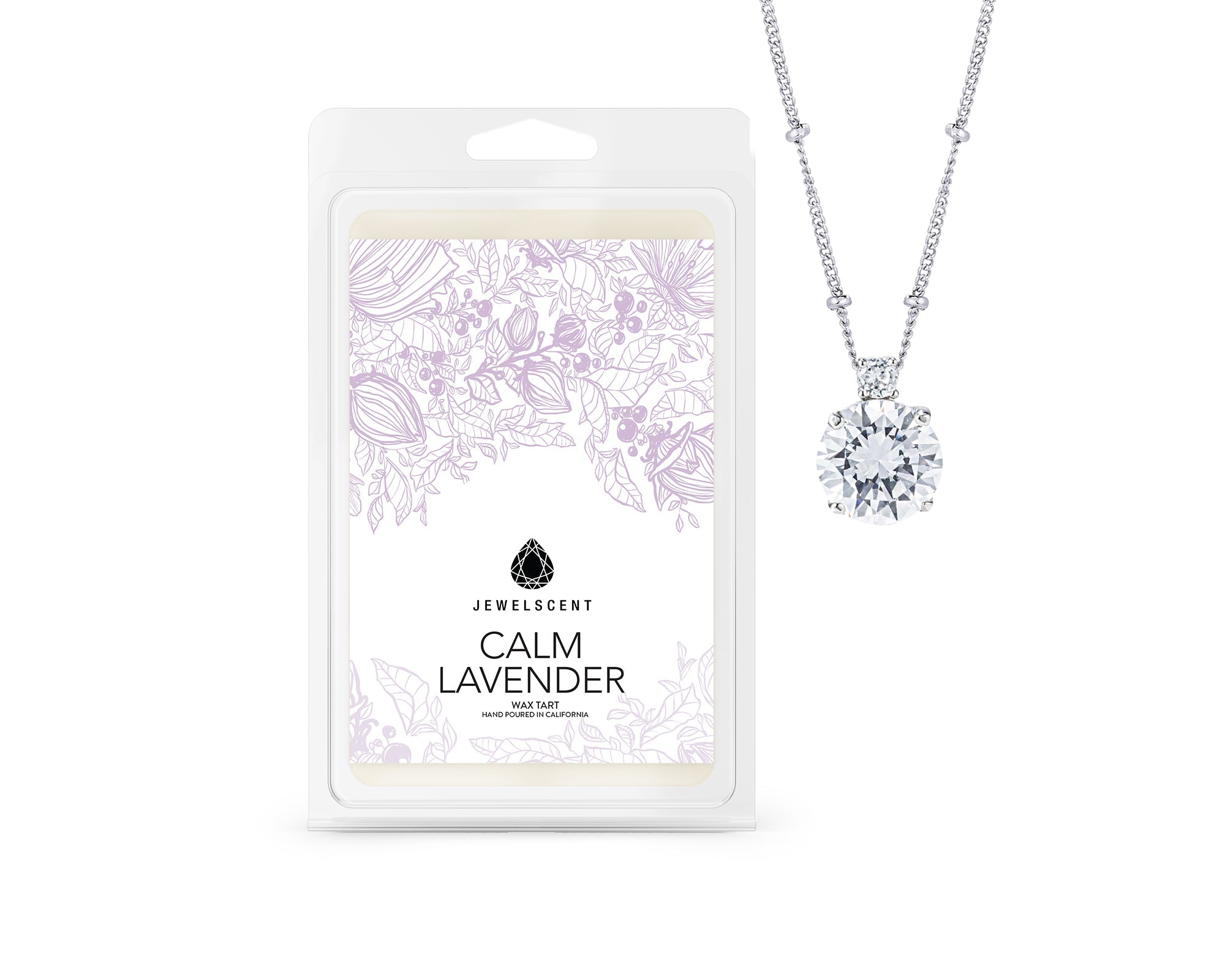 Calm Lavender Jewelry Wax Tart Main image