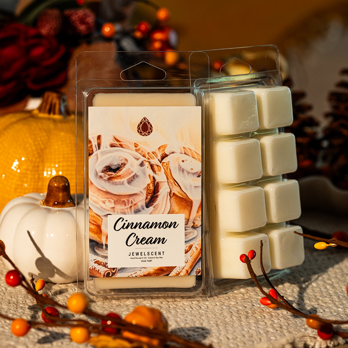Cinnamon Cream Jewelry Wax Tart Main image
