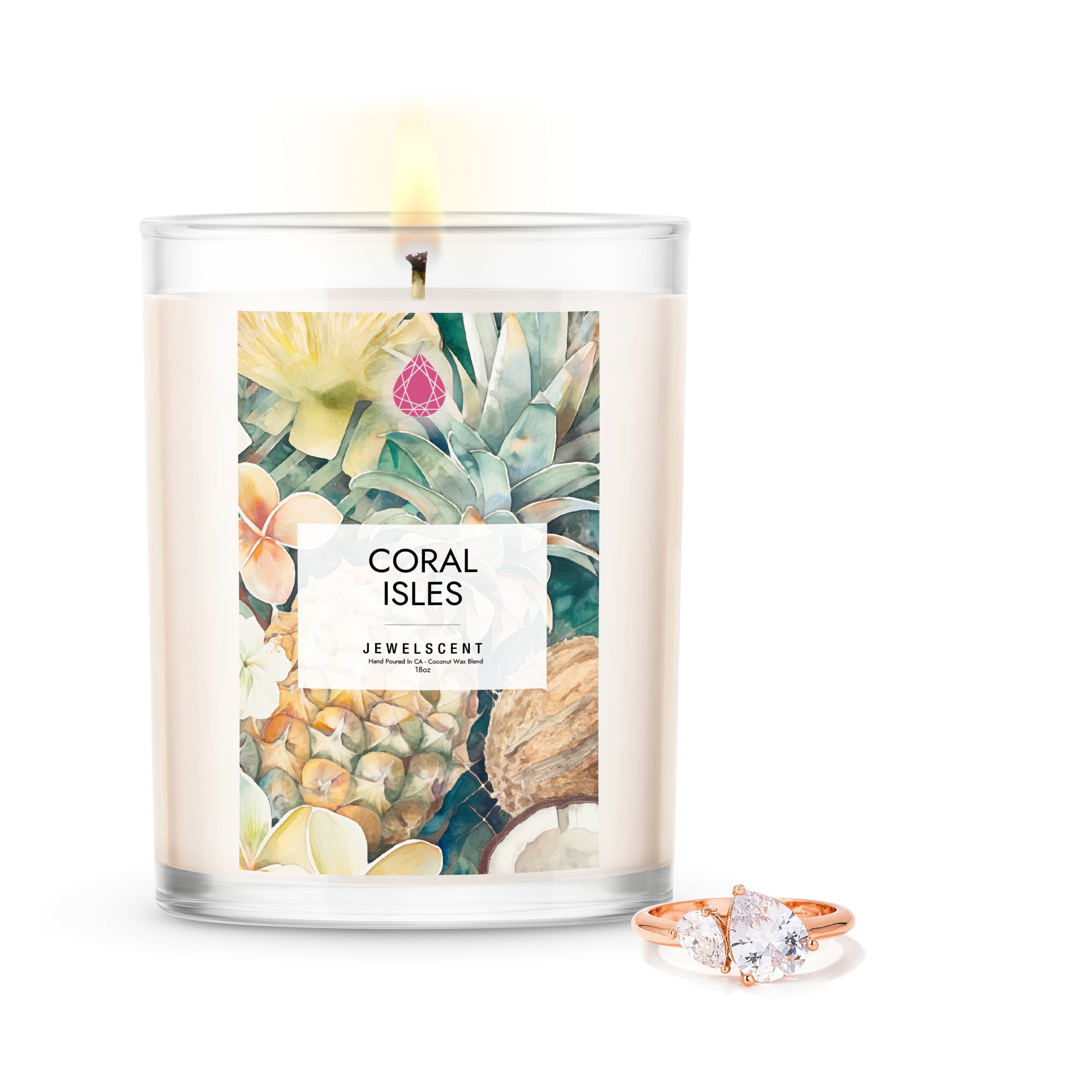 Coral Isles 18oz Mystery Jewelry Candle Main image