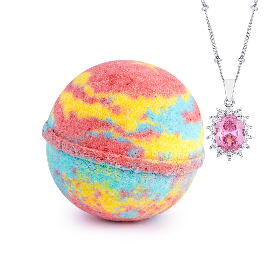 Coral Isles 10oz Mystery Jewelry Bath Bomb Main image