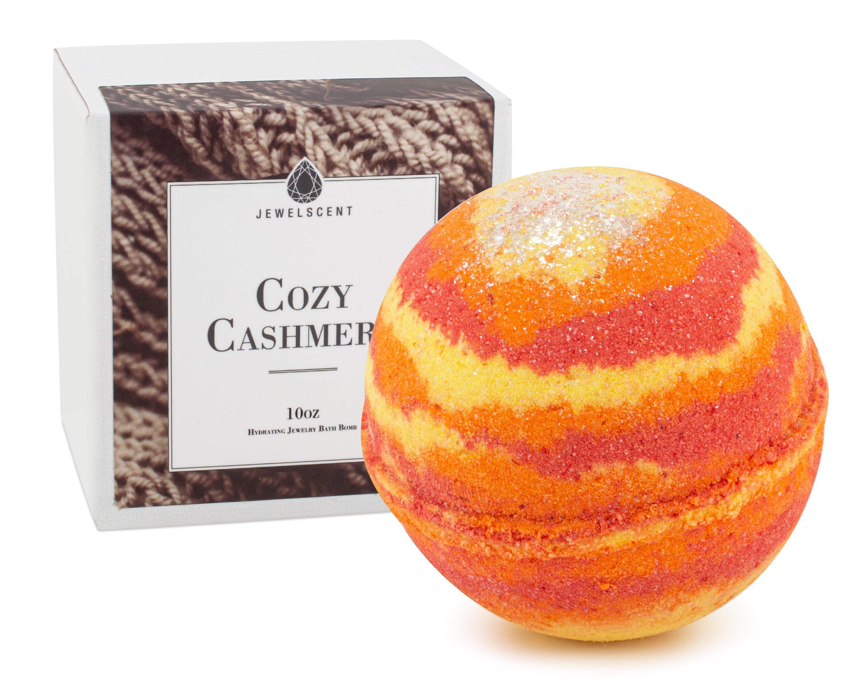 Cozy Cashmere 10oz Mystery Jewelry Bath Bomb Secondary image