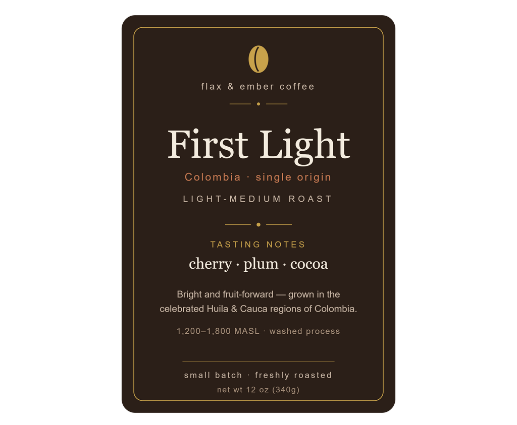 First Light — Colombia Single Origin