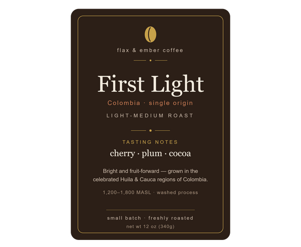 First Light — Colombia Single Origin