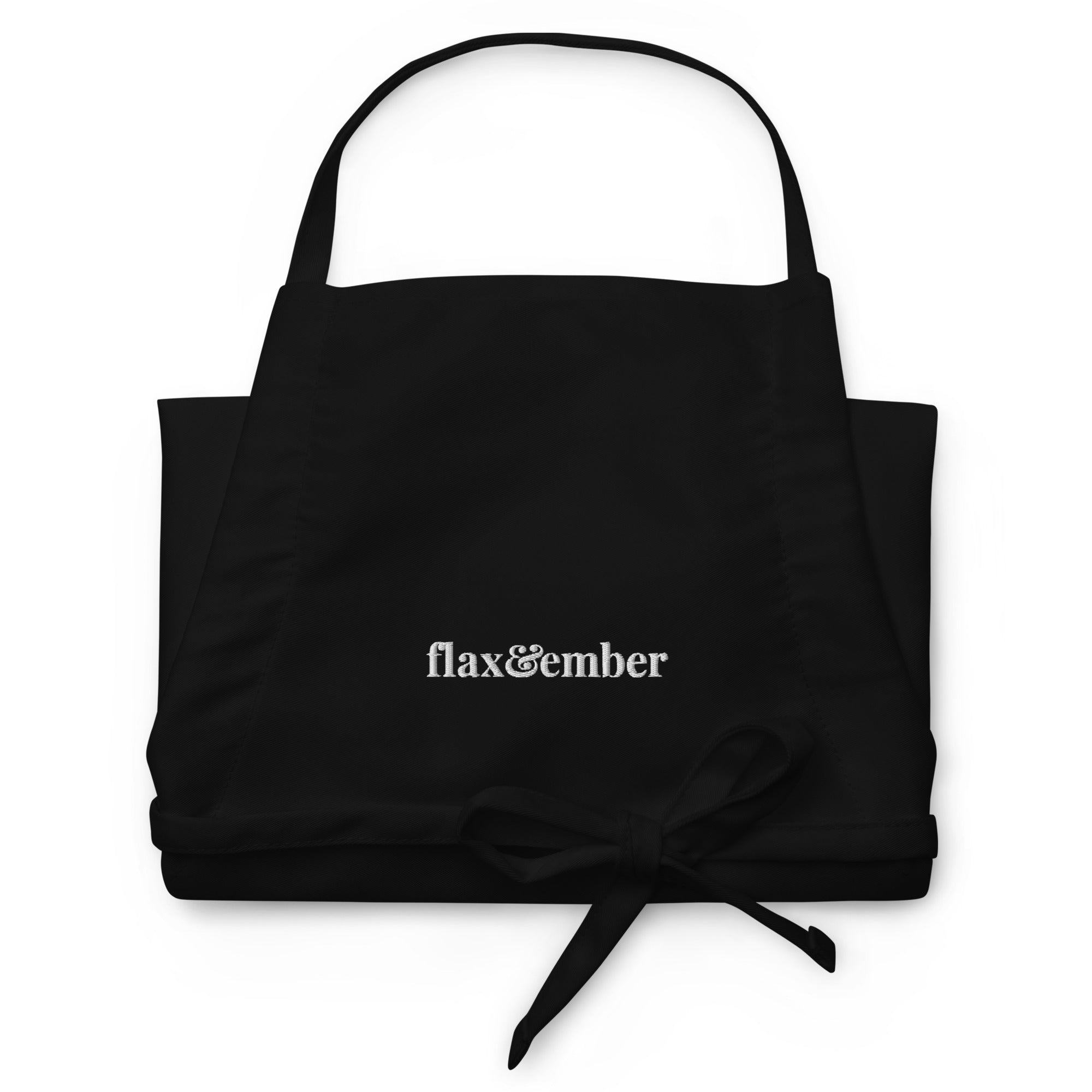 Flax & Ember Embroidered Apron Secondary image