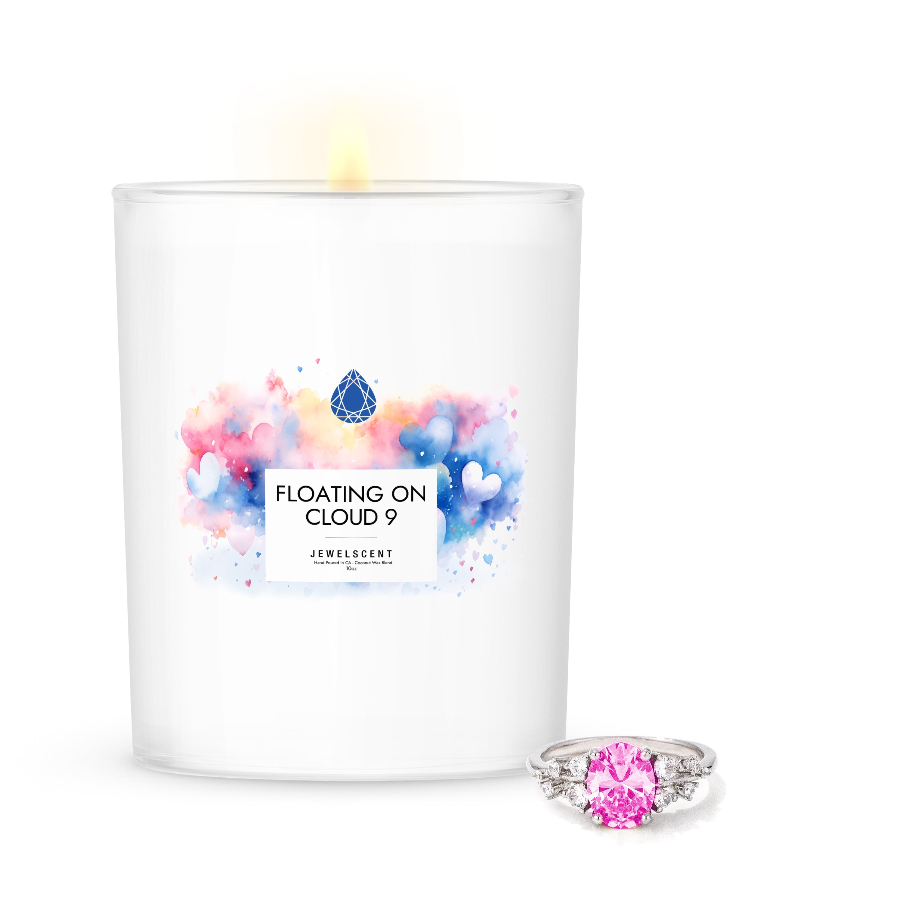 Floating On Cloud 9 18oz Mystery Jewelry Candle Main image