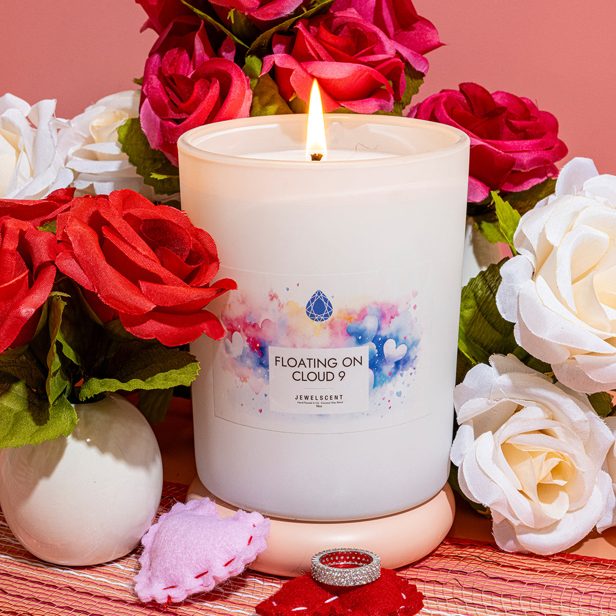 Floating On Cloud 9 18oz Mystery Jewelry Candle Secondary image