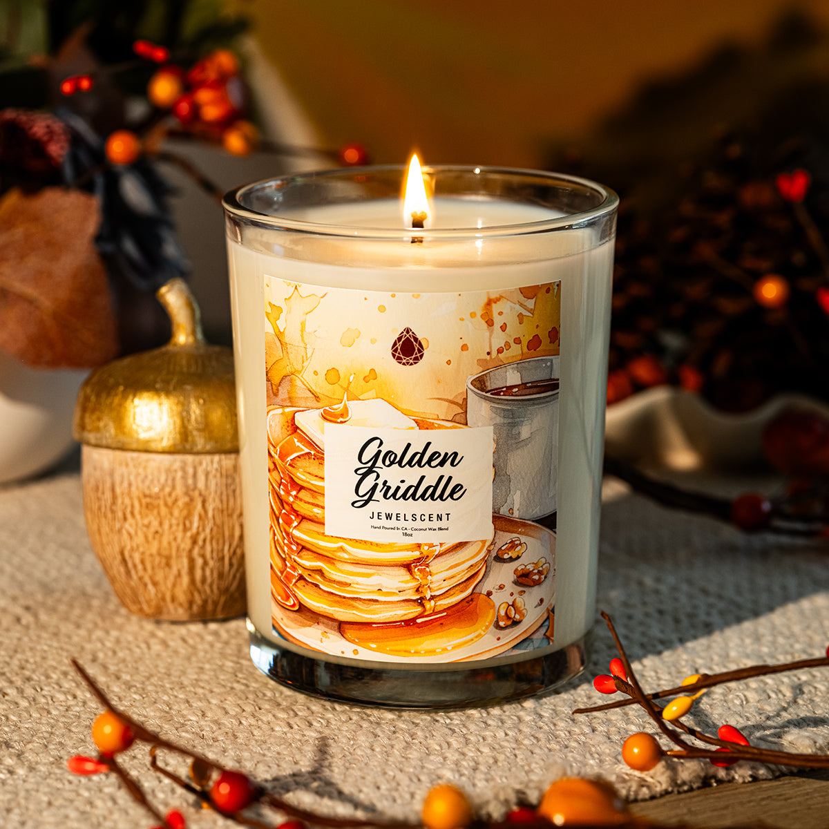 Golden Griddle 18oz Mystery Jewelry Candle Main image