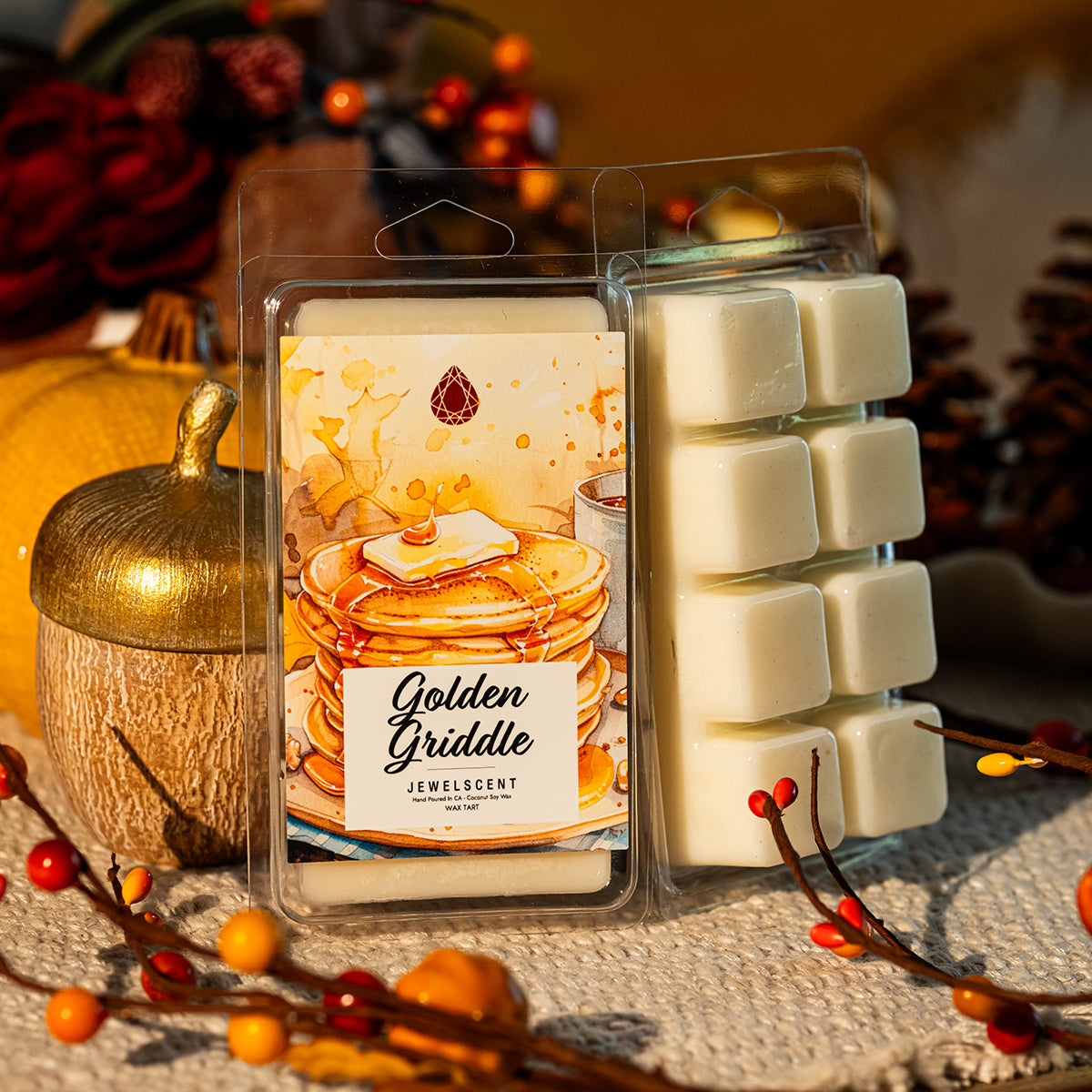 Golden Griddle Jewelry Wax Tart Main image