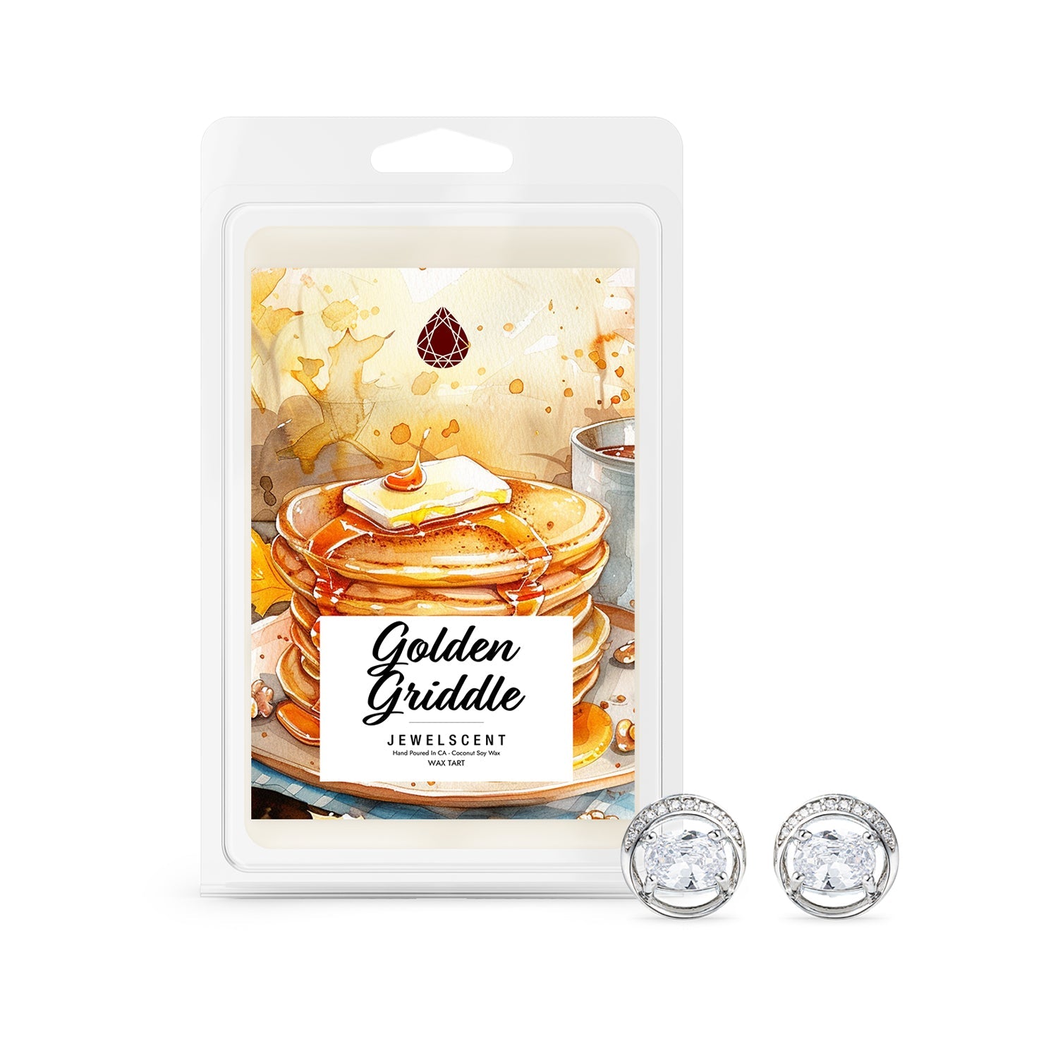 Golden Griddle Jewelry Wax Tart Secondary image