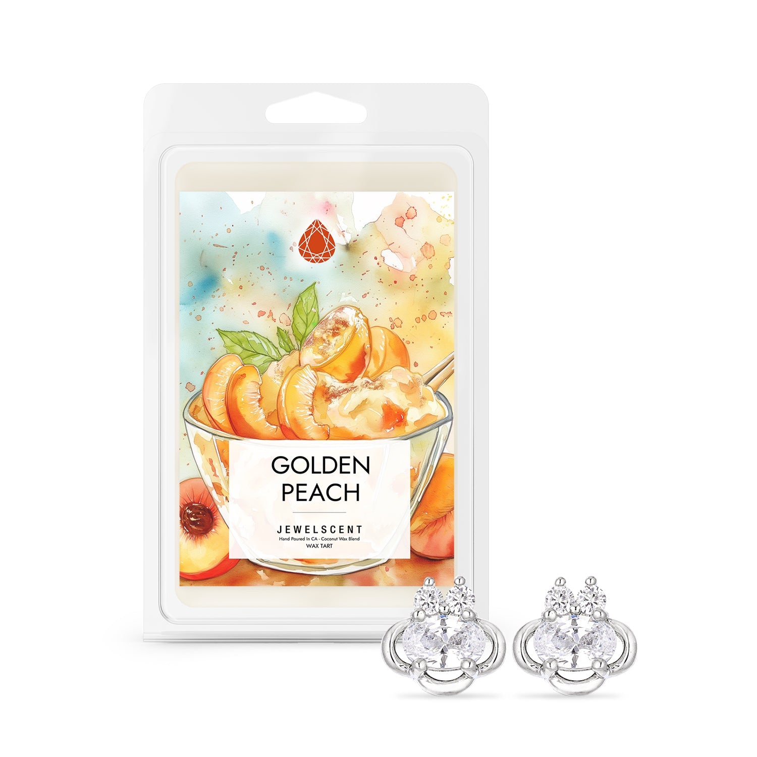 Golden Peach Jewelry Wax Tart Main image