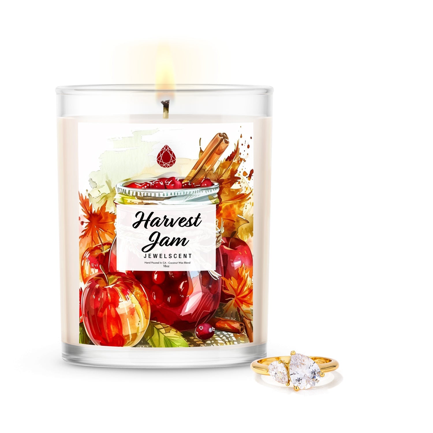 Harvest Jam 18oz Mystery Jewelry Candle Secondary image