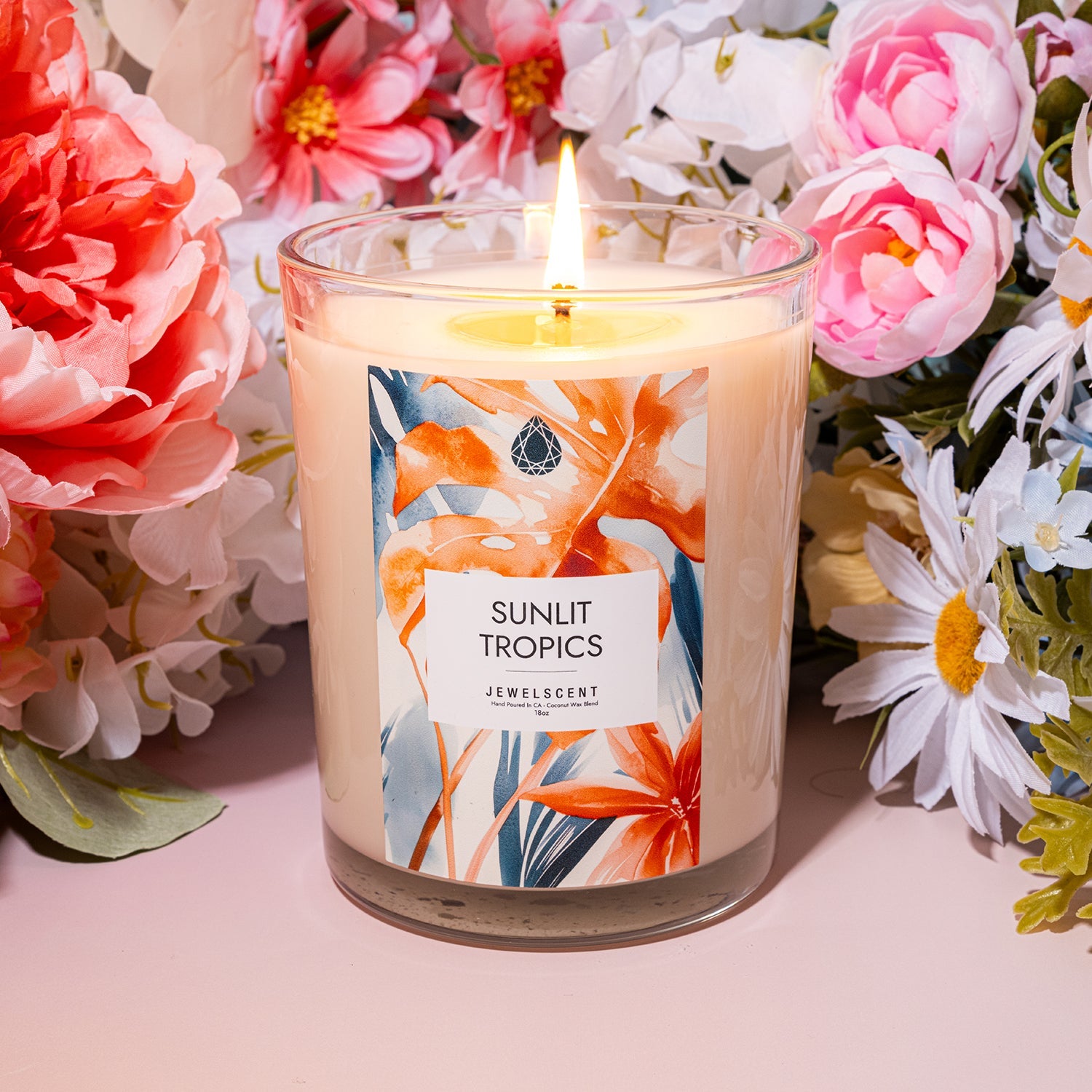 Sunlit Tropics 18oz Mystery Jewelry Candle Secondary image
