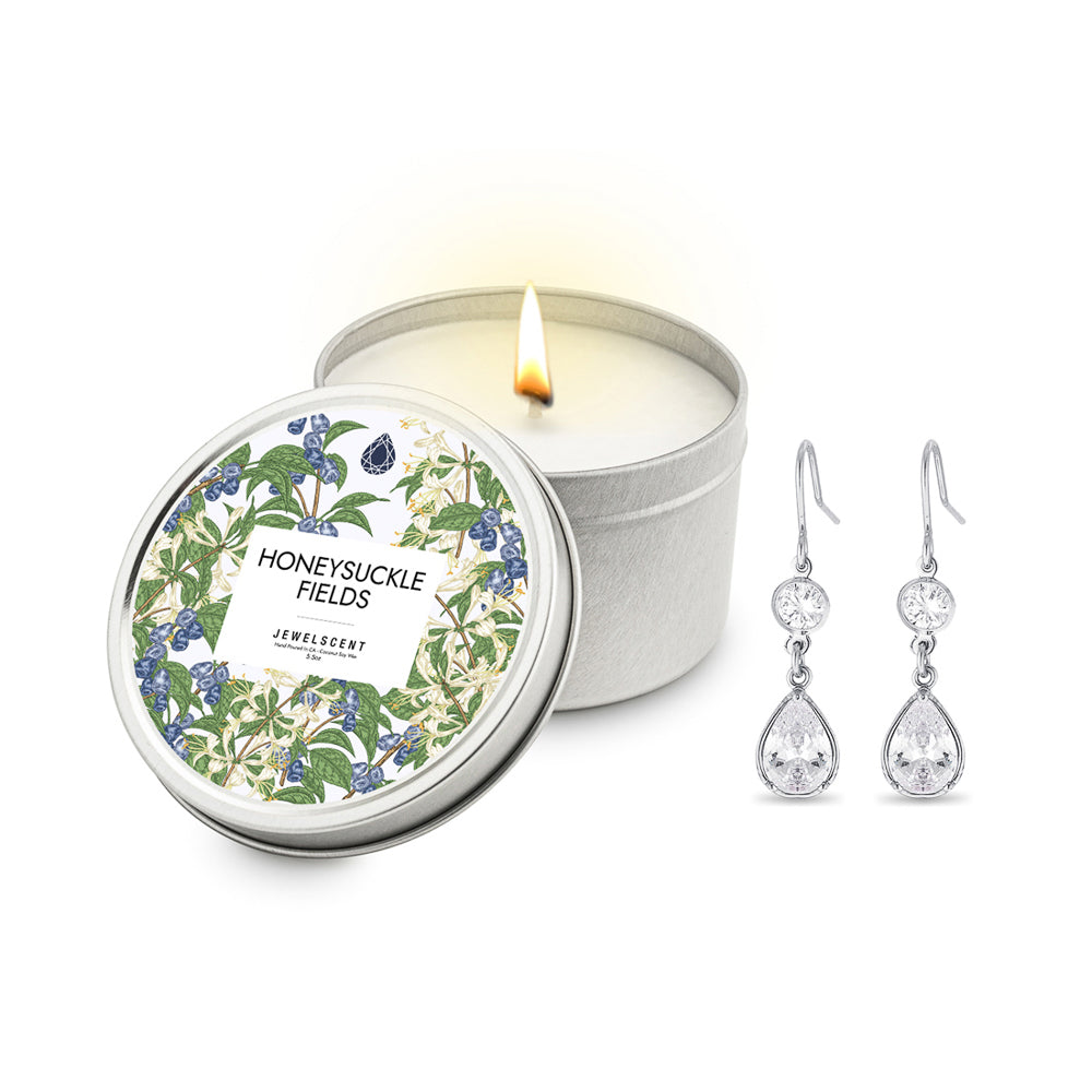 Honeysuckle Fields 5.5oz Tin Jewelry Candle Main image
