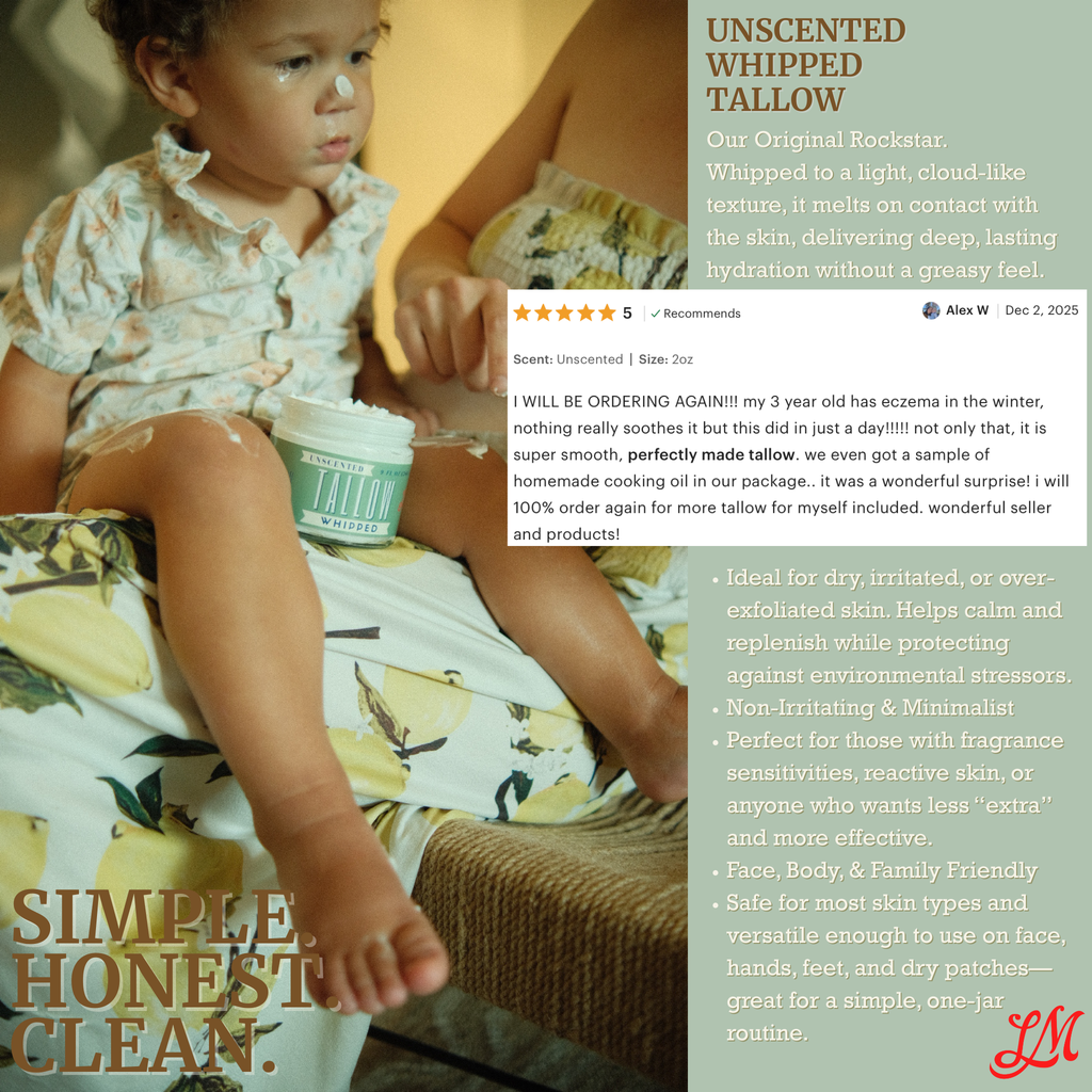 Unscented Tallow Balm