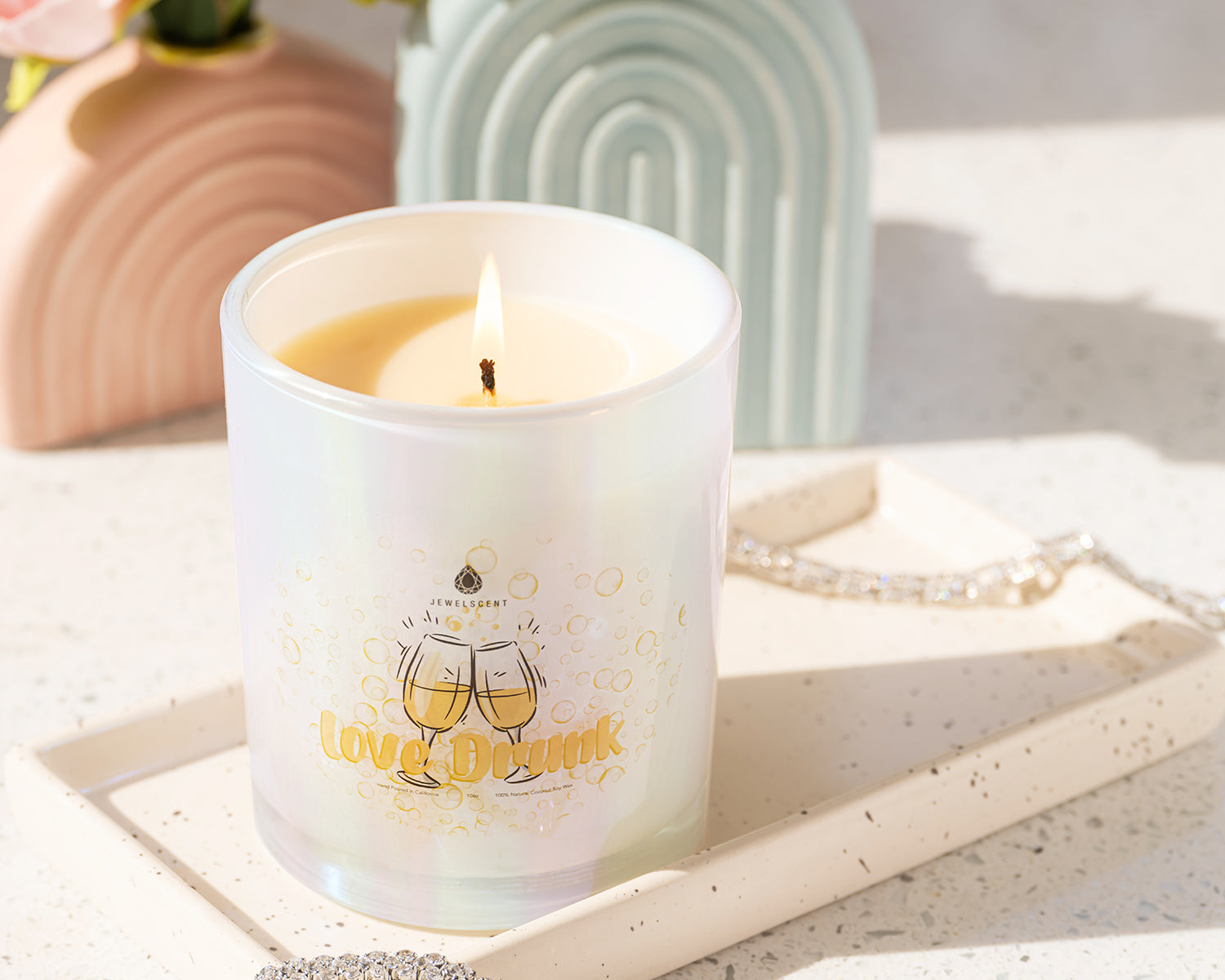 Love Drunk 10oz Mystery Jewelry Candle Secondary image