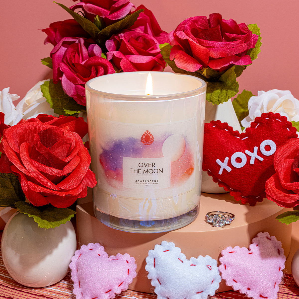 Over The Moon 10oz Mystery Jewelry  Candle Secondary image