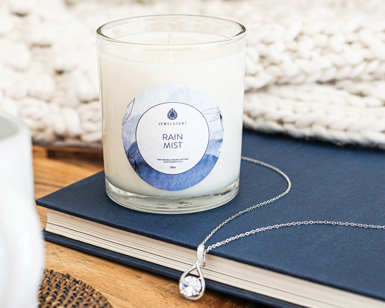 Rain Mist 10oz Mystery Jewelry Candle Secondary image