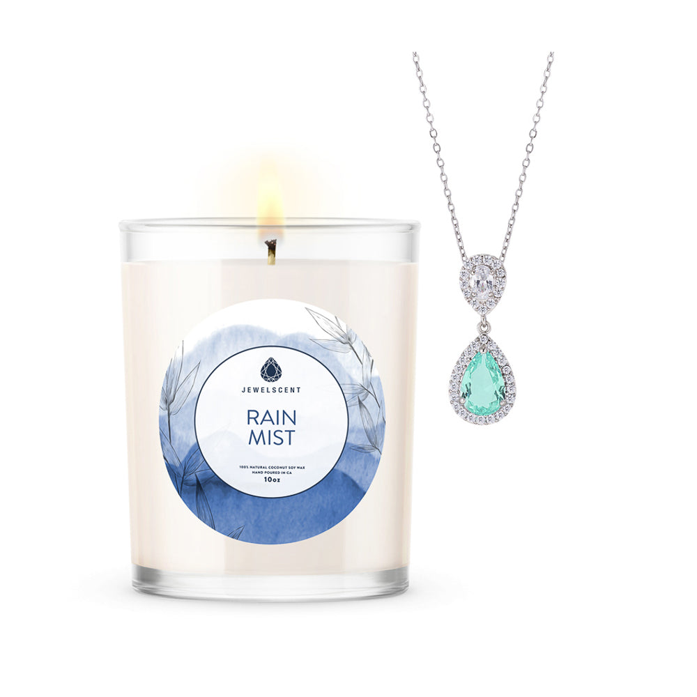 Rain Mist 10oz Mystery Jewelry Candle Main image