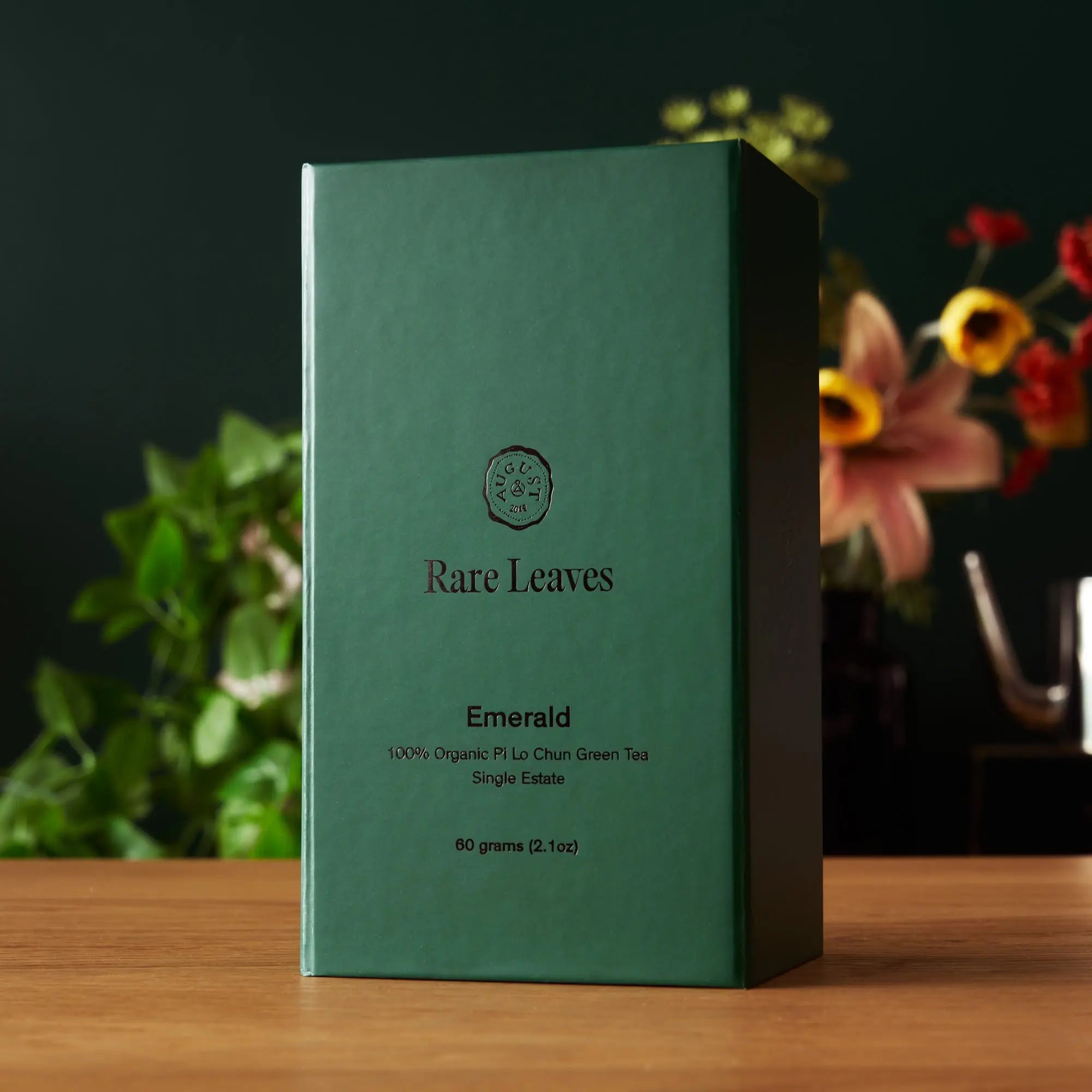 Rare Leaves Emerald - Single Estate Pi Lo Chun Green Tea Secondary image