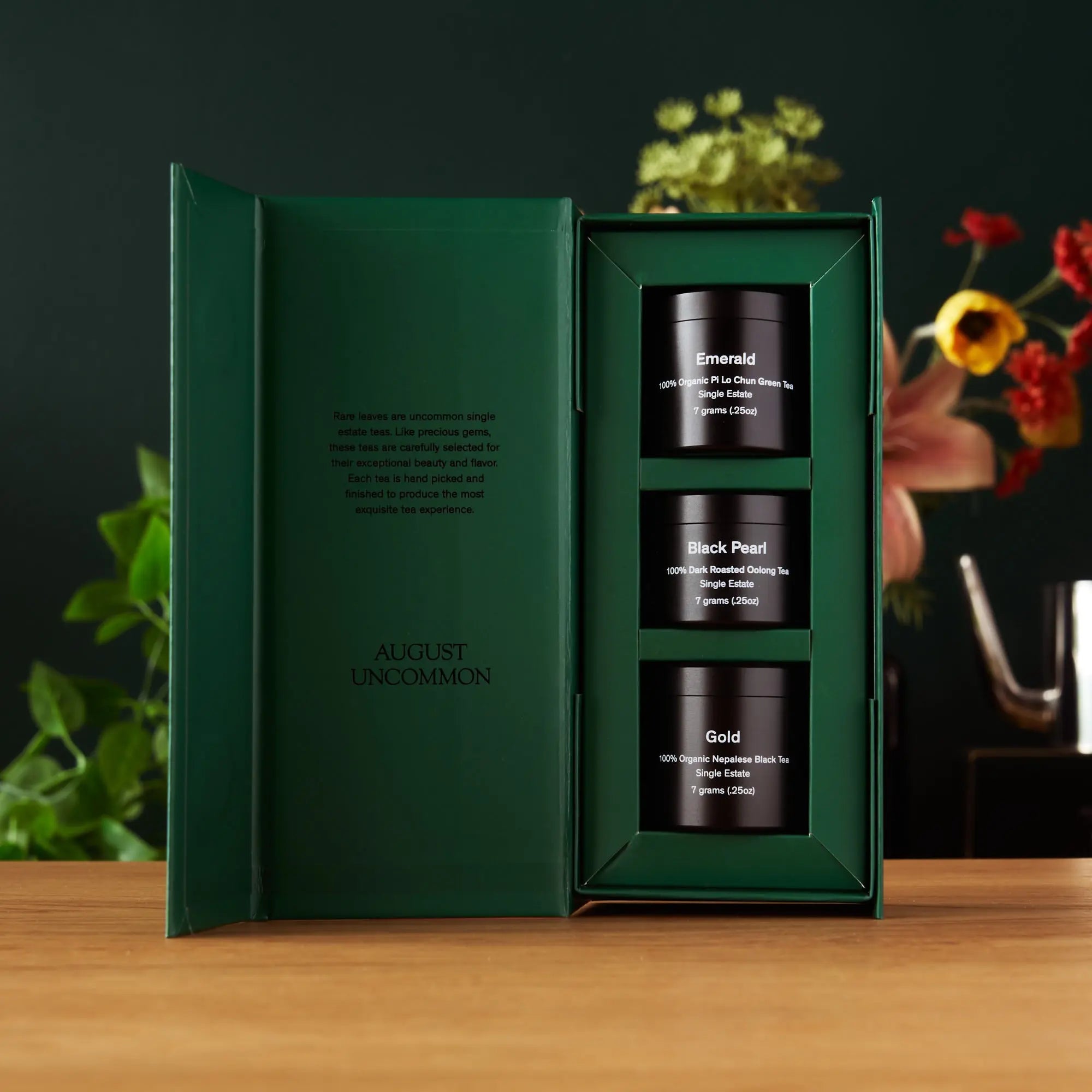 Rare Leaves Single Origin Tea Mini Tin Sampler Secondary image