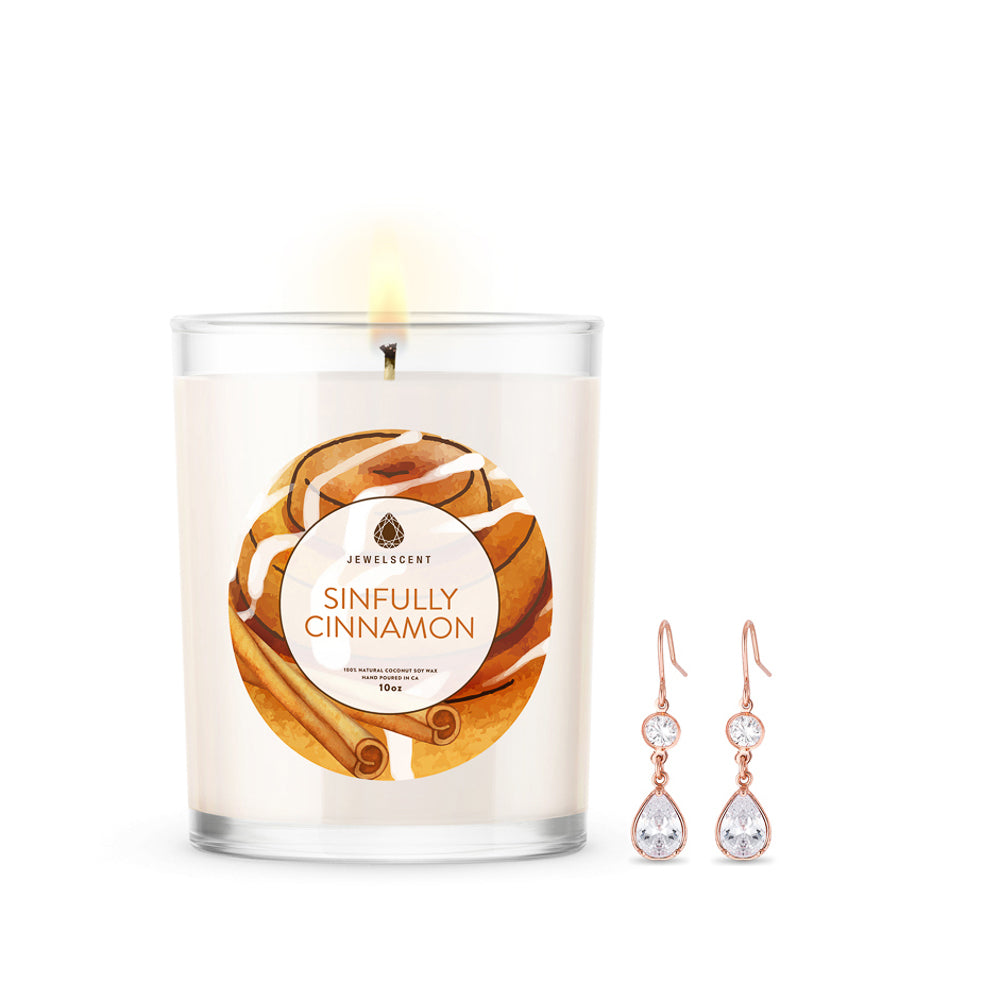 Sinfully Cinnamon 10oz Mystery Jewelry Candle Main image