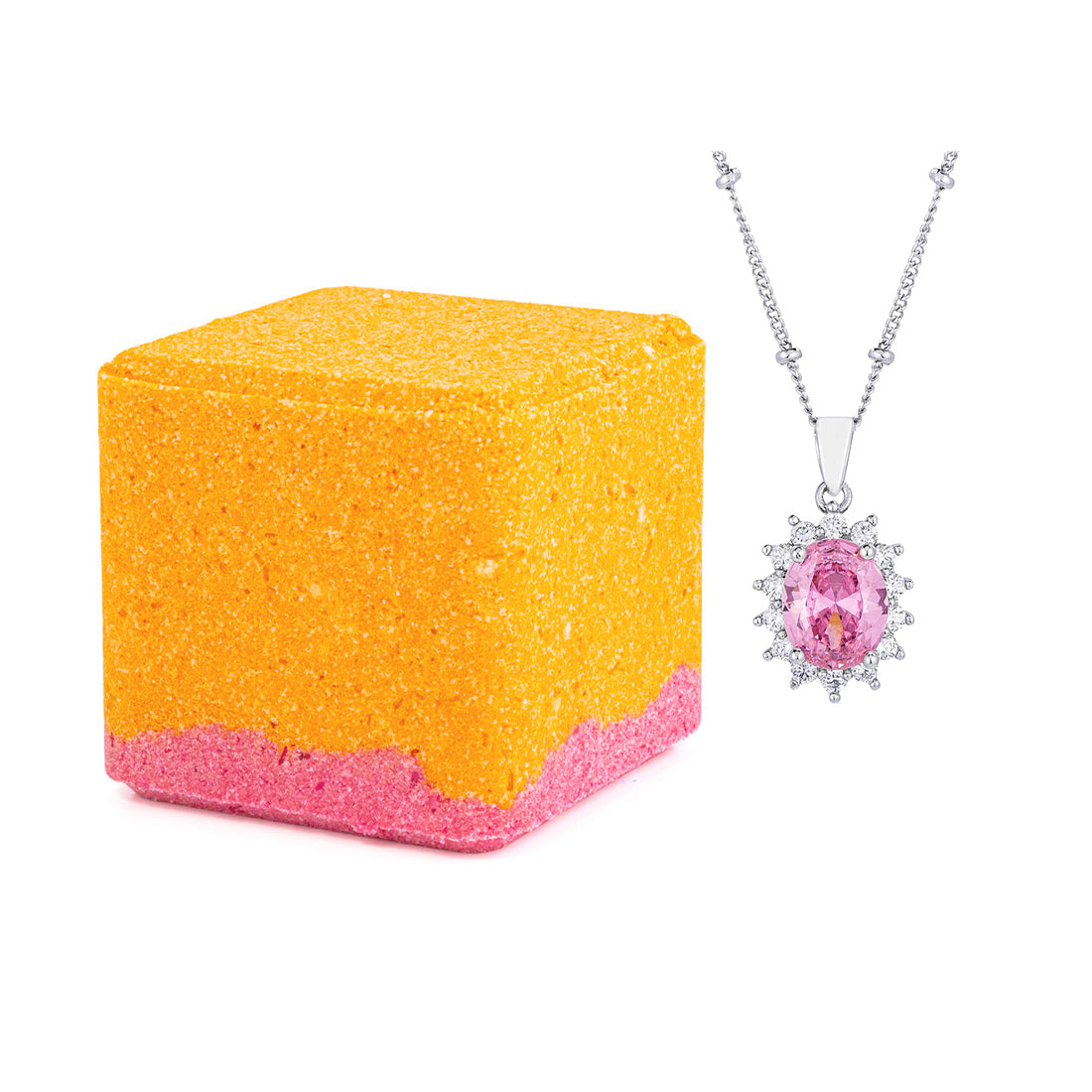 Peach Burst Mystery Jewelry Shower Steamer Main image
