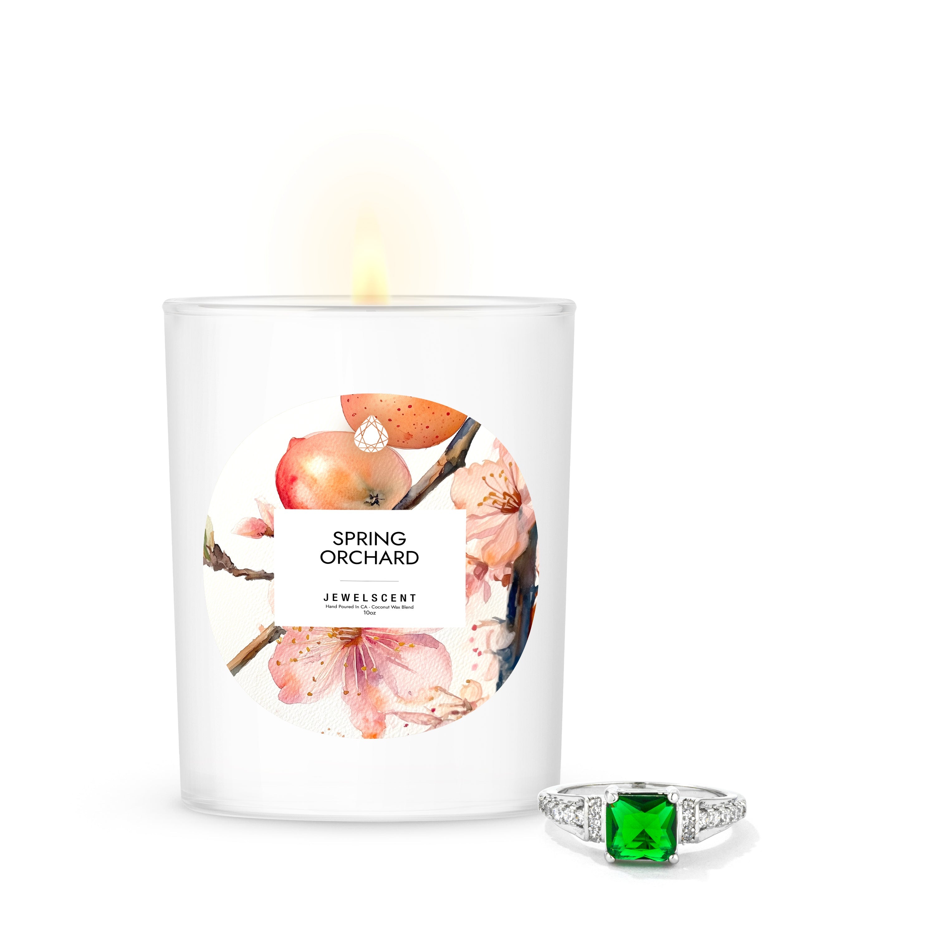 Spring Orchard 10oz Mystery Jewelry Candle Main image