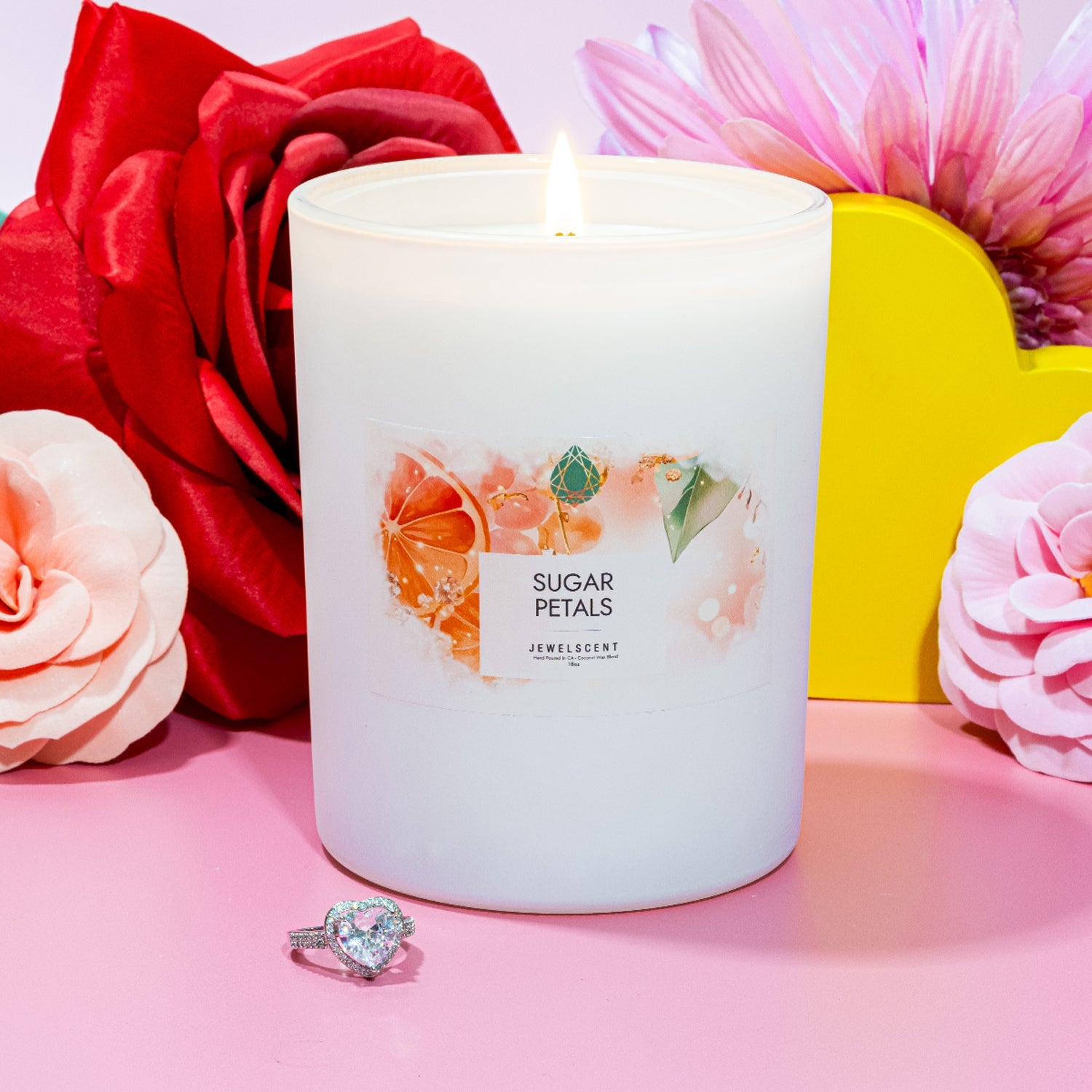 Sugar Petals 18oz Mystery Jewelry Candle Secondary image