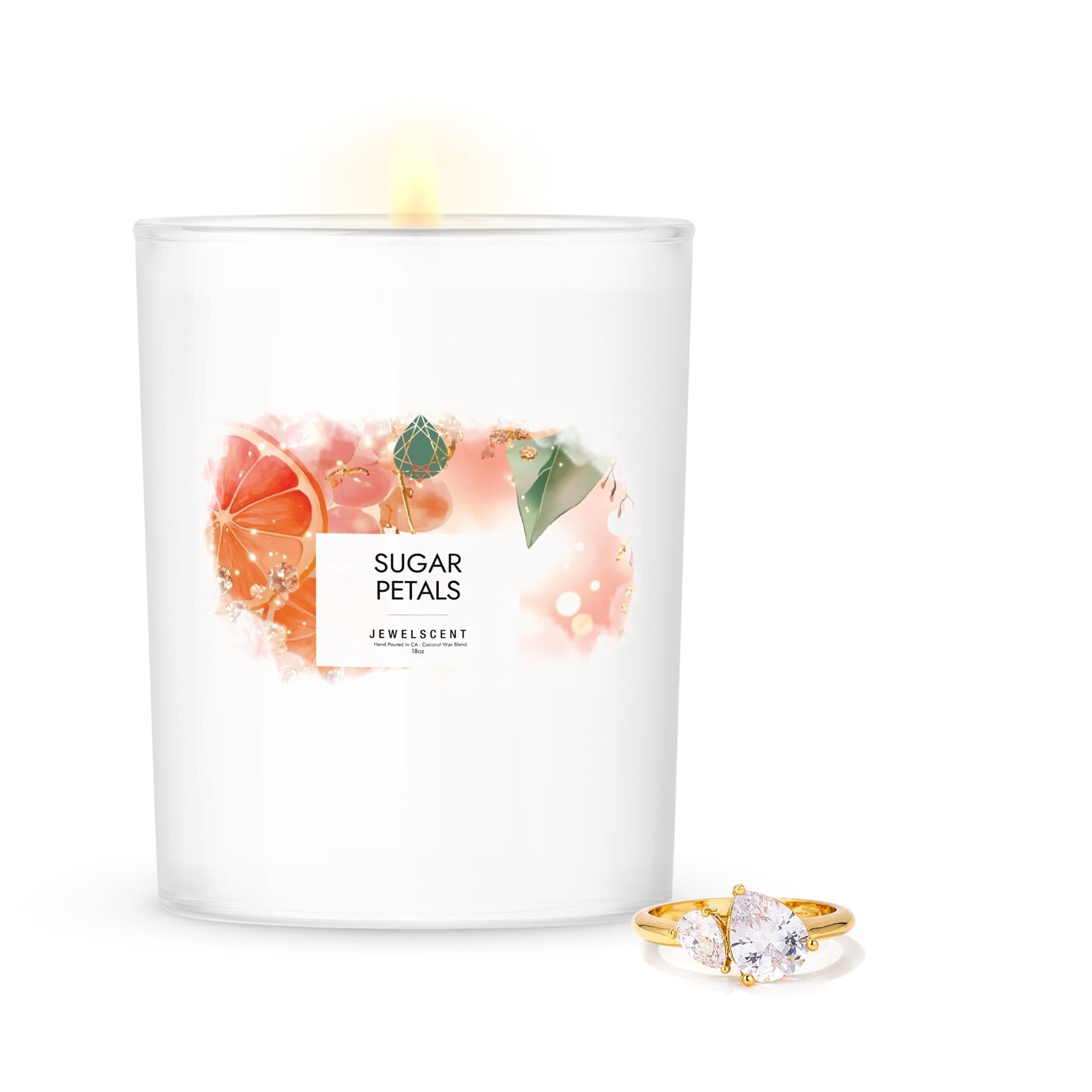 Sugar Petals 18oz Mystery Jewelry Candle Main image