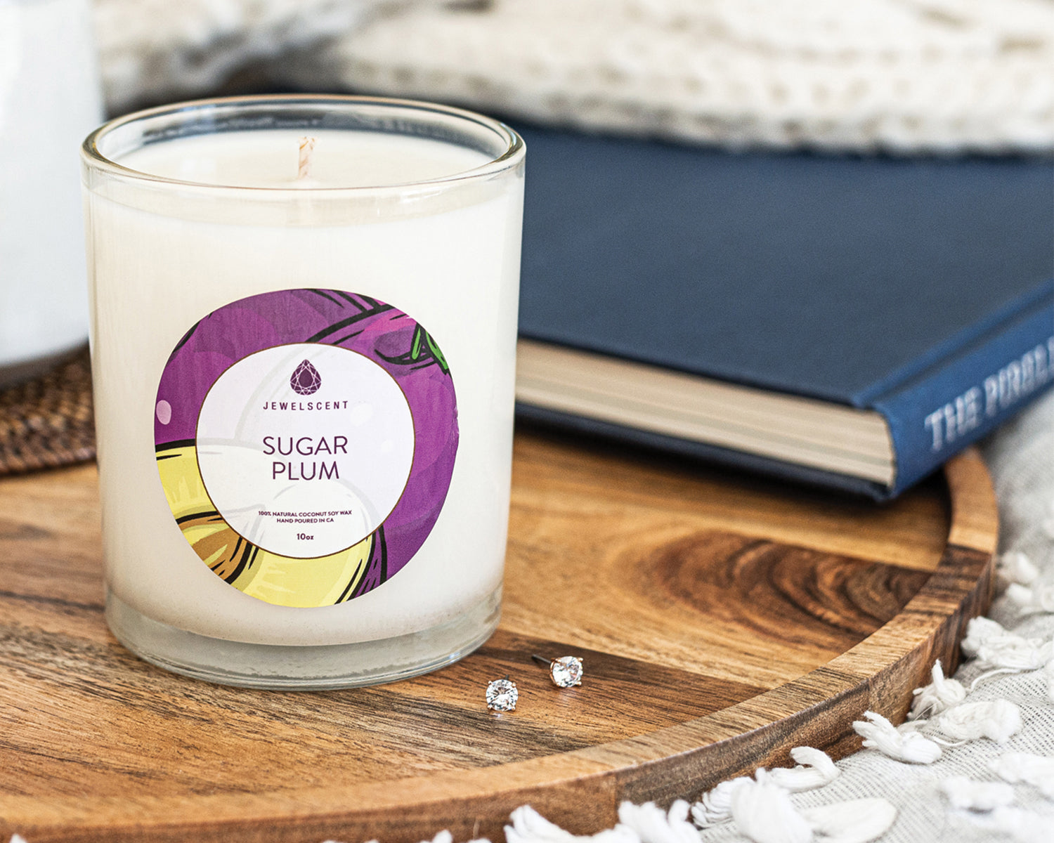 Sugar Plum 10oz Mystery Jewelry Candle Secondary image