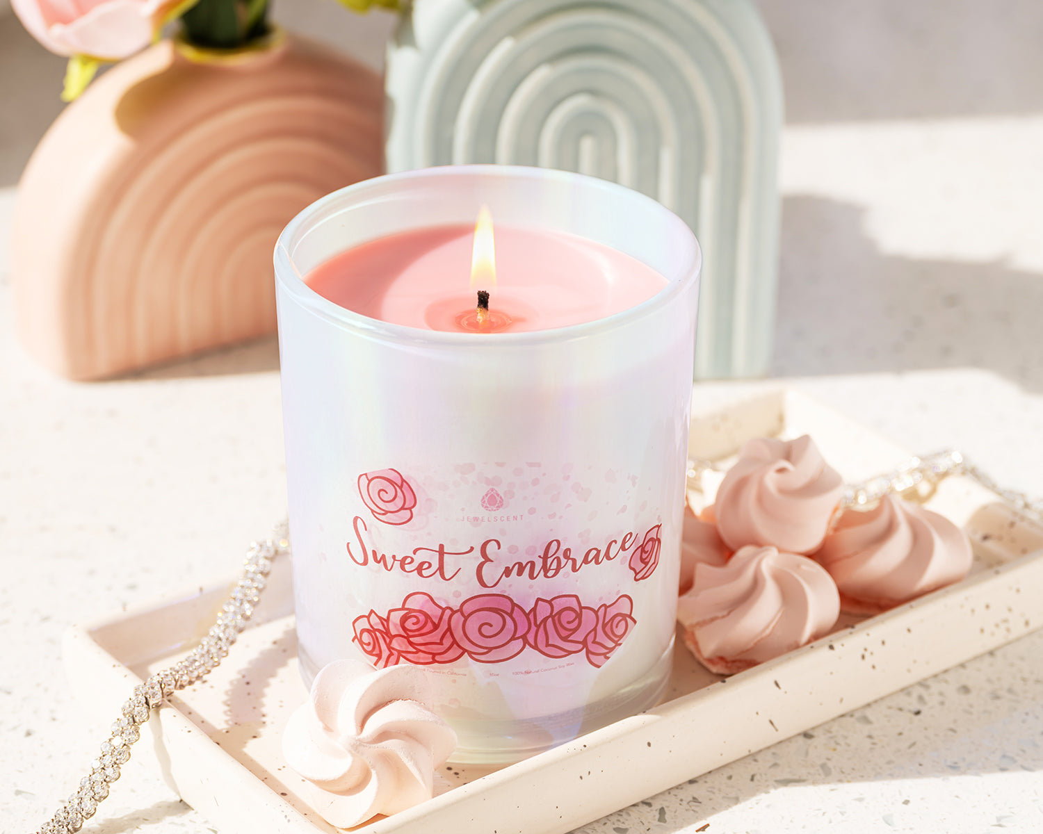 Sweet Embrace 10oz Mystery Jewelry Candle Secondary image