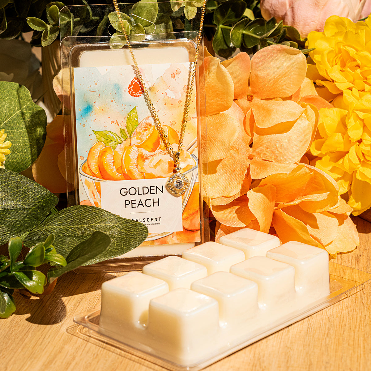 Golden Peach Jewelry Wax Tart Secondary image