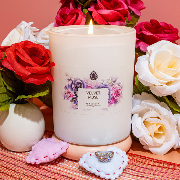 Velvet Muse 18oz Mystery Jewelry Candle