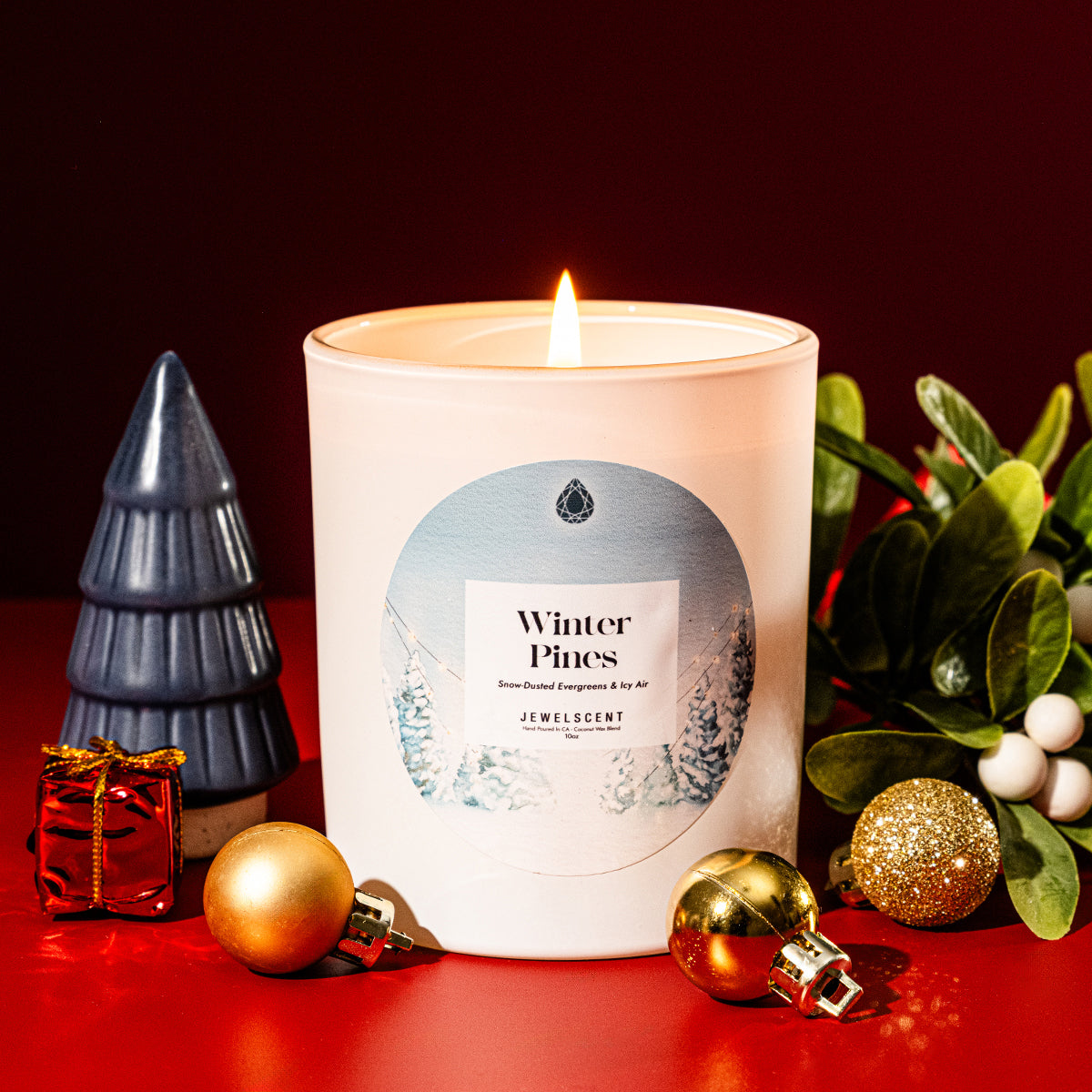 Winter Pines 10oz Mystery Jewelry Candle Main image