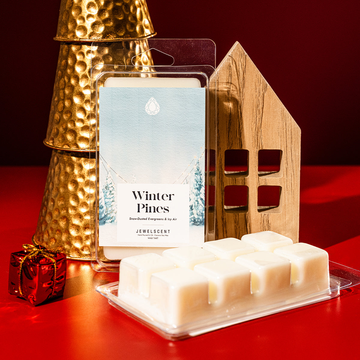 Winter Pines Jewelry Wax Tart